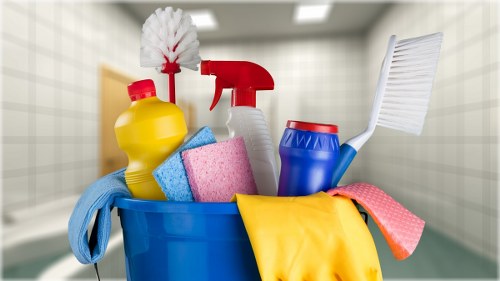 Domestic cleaning service in a Harrow family home