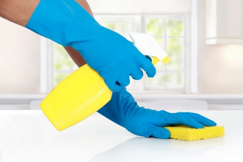 End of tenancy cleaning for a Harrow rental property with detailed kitchen and living area cleaning