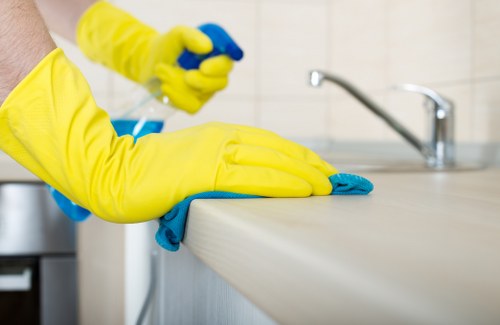 Professional after builders cleaning for a refurbished property in Harrow