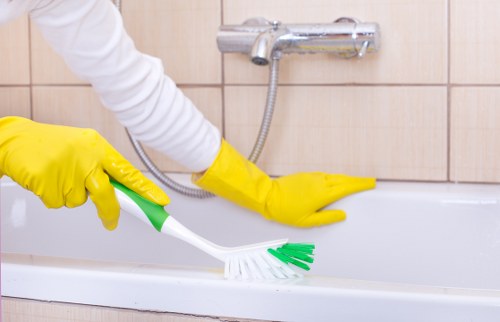 Bathroom and bedroom cleaning as part of a Harrow end of tenancy service